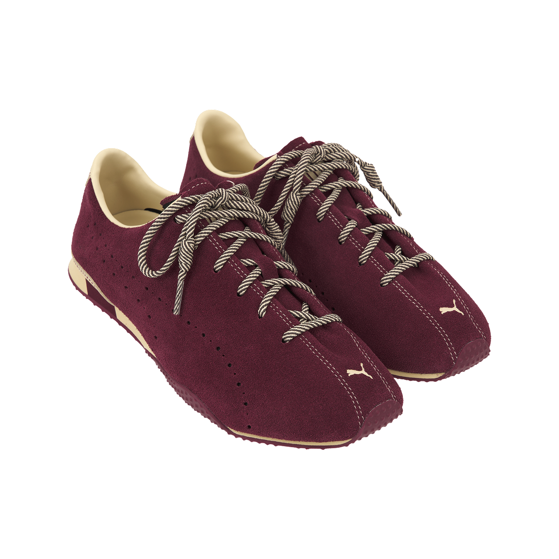 (W) 푸마 x 노애프터노 에이치-스트리트 캐주얼 스포츠 슈즈 레드((W) Puma x Noafterno H-Street Casual Sports Shoes Red) - 4