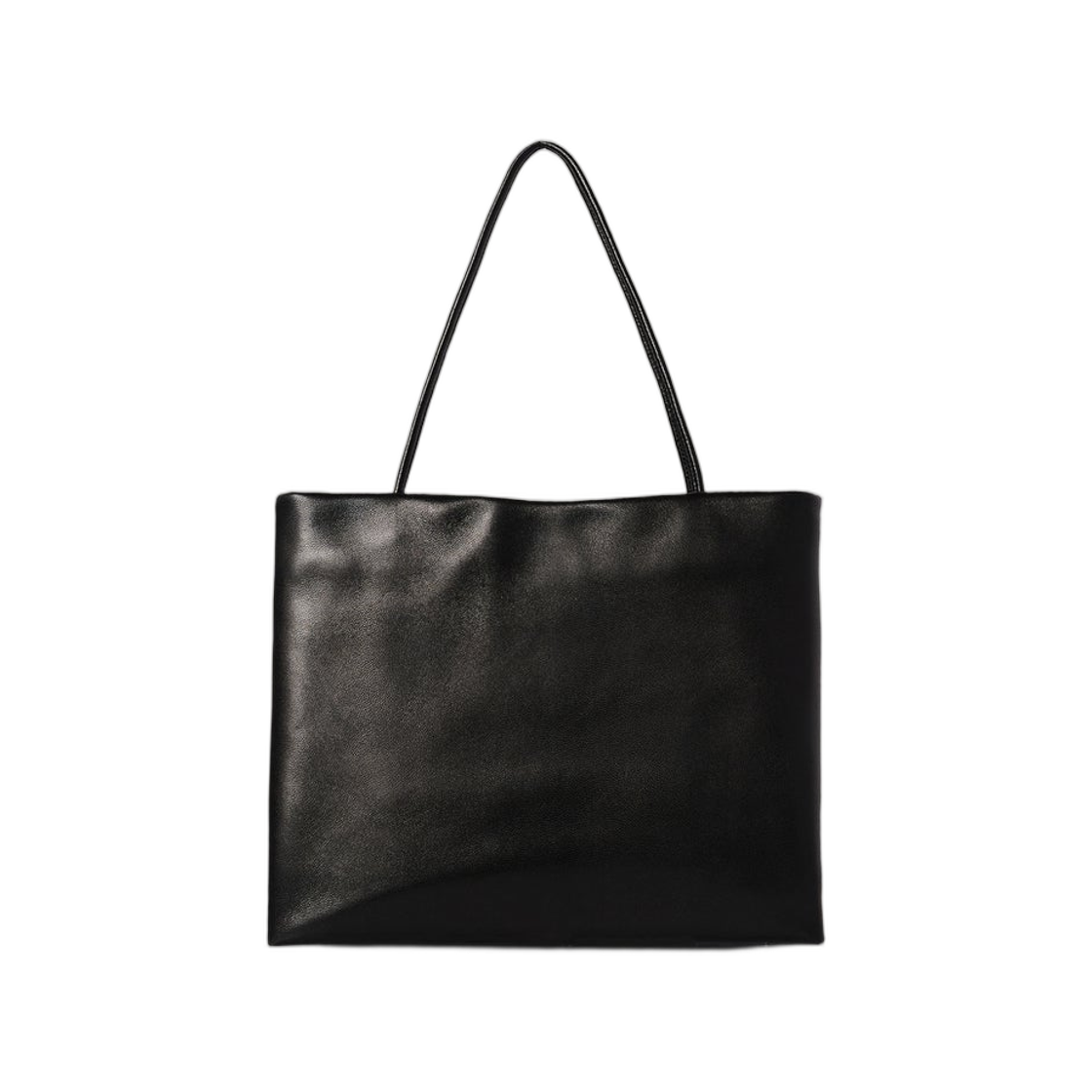 더 로우 레더 세실리 탑 핸들 백 블랙(The Row Leather Cecily Top Handle Bag Black)