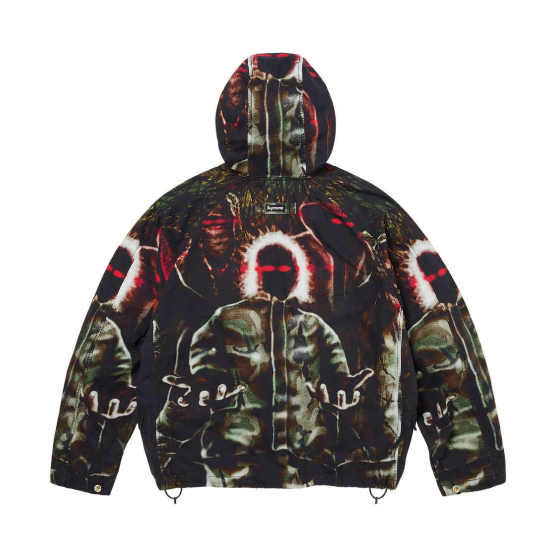 슈프림 후드 래글런 자켓 멀티컬러 - 26SS(Supreme Hooded Raglan Jacket Multicolor - 26SS) - 2
