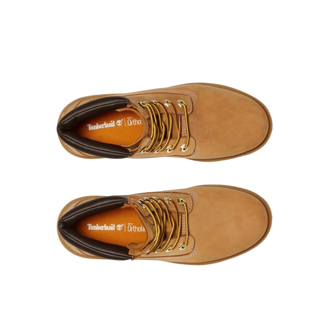 (W) 팀버랜드 린덴 우즈 레이스업 6인치 워터프루프 부츠 위트 브라운 - 와이드((W) Timberland Linden Woods Lace Up 6 Inch Waterproof Boots Wheat Brown - Wide) - 2