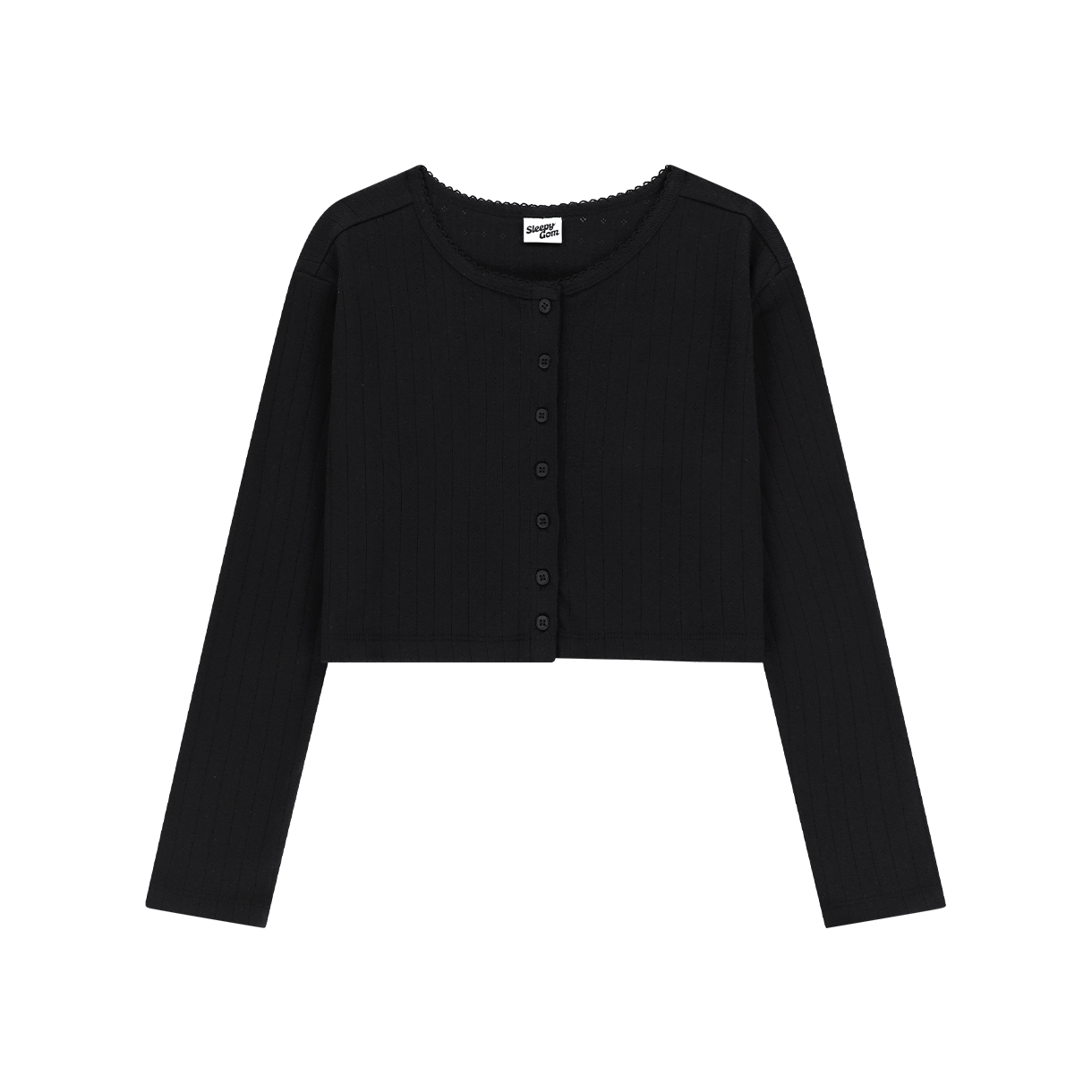 슬리피곰 퓨어 가디건 블랙(Sleepygom Pure cardigan black)