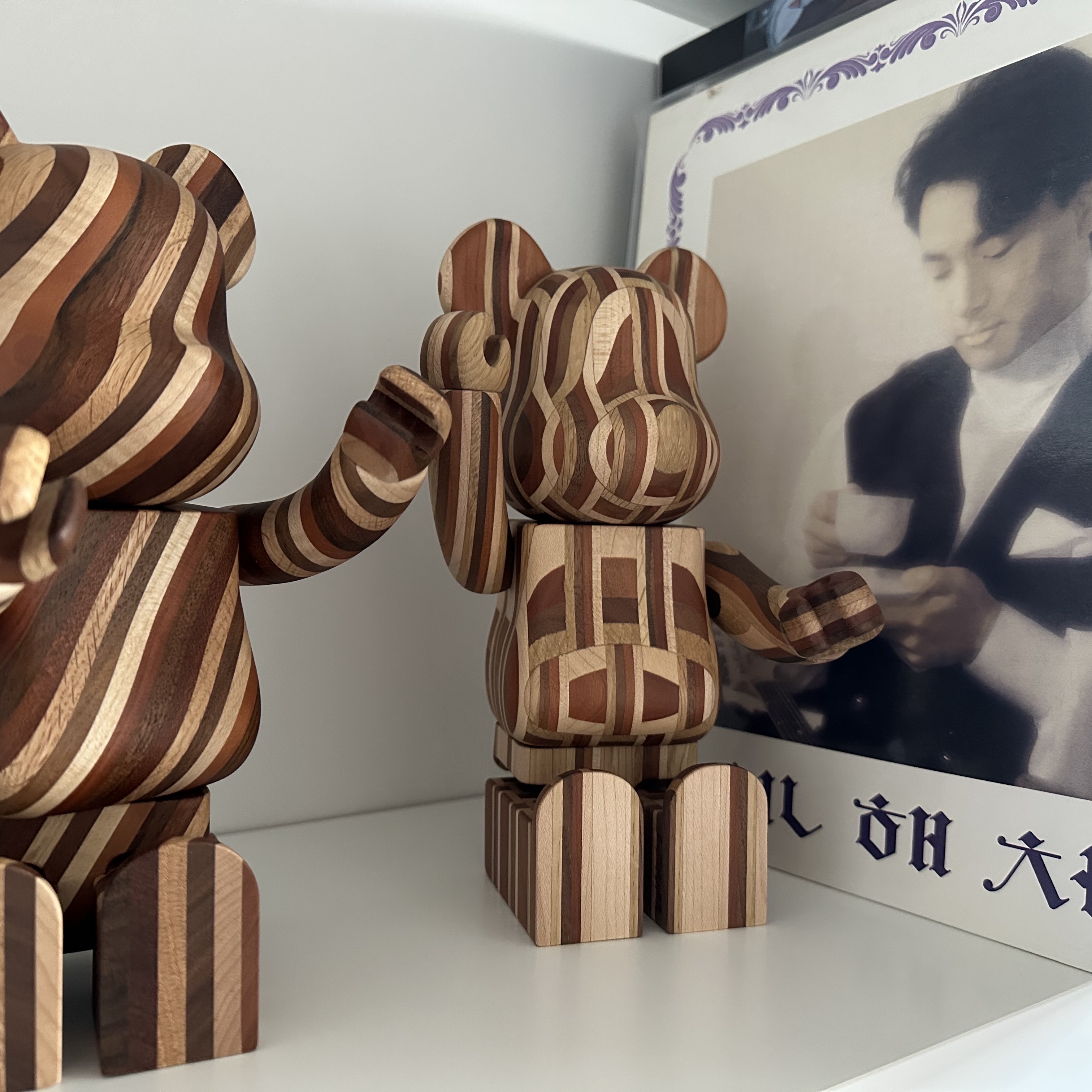 Bearbrick Karimoku Parquet 2nd 400% 착용 스타일