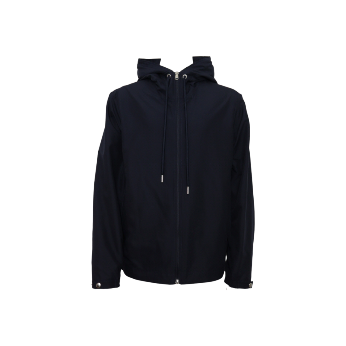 ITC9784K7OMM Moncler Navy Atria Hooded Windbreaker Jacket