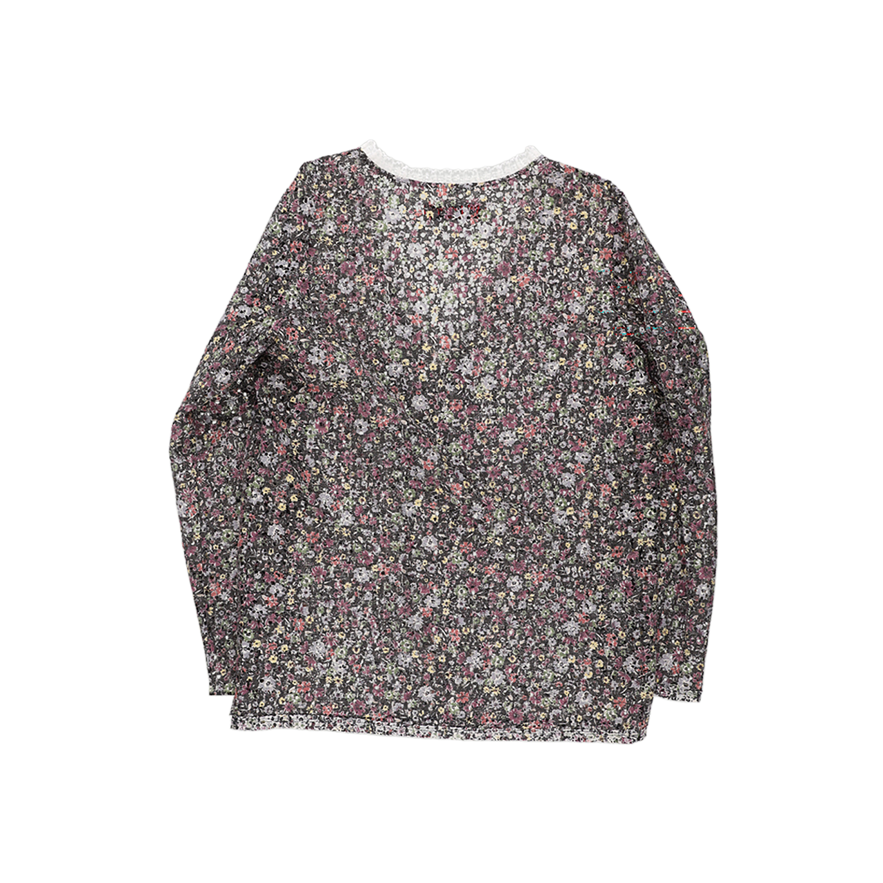 스틸레써디 플로럴 펀칭 브이넥 탑(Still Lethardy Floral Punching V-Neck Top) - 2