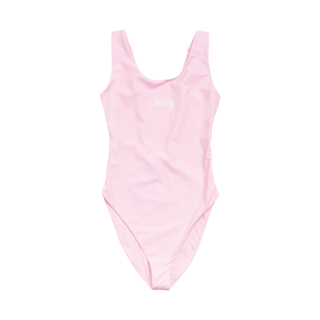 113165 Stussy Surf Stock One Piece Swimsuit Pink