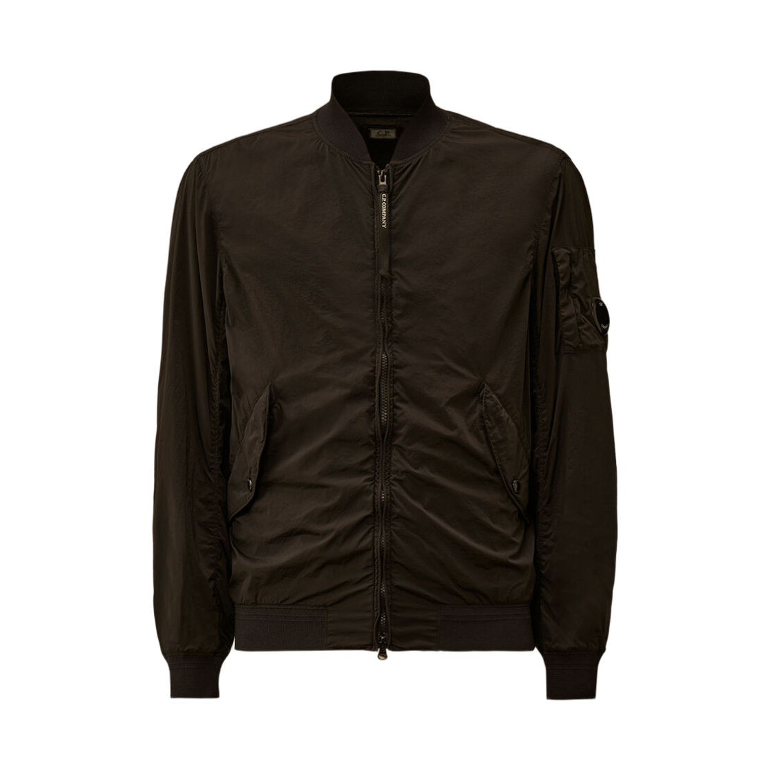 20CMOW152A005864G999 C.P. Company Nycra-R Lens Bomber Jacket Black - 26SS
