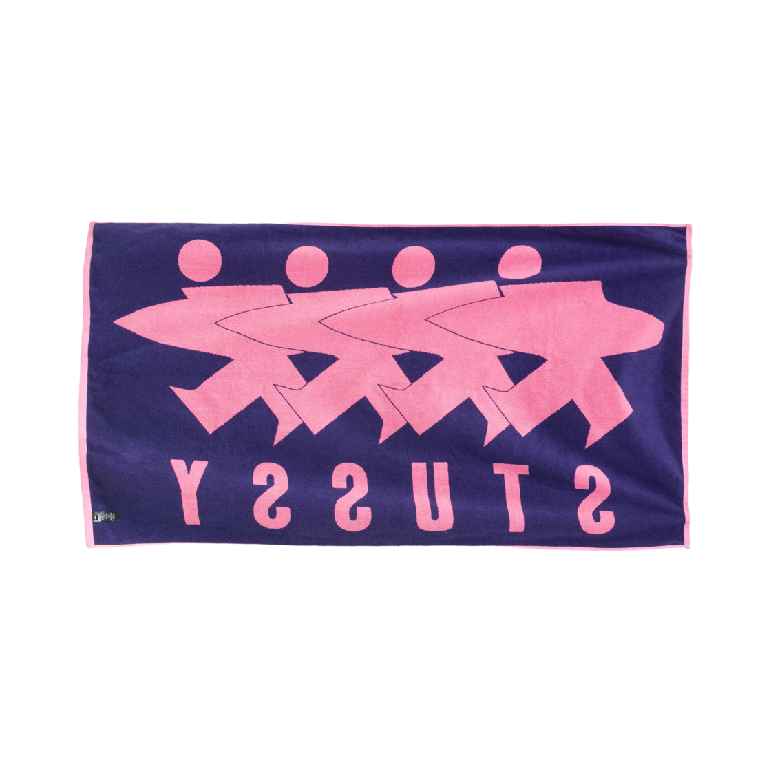 스투시 서프맨 비치 타월 핑크(Stussy Surfman Beach Towel Pink) - 2