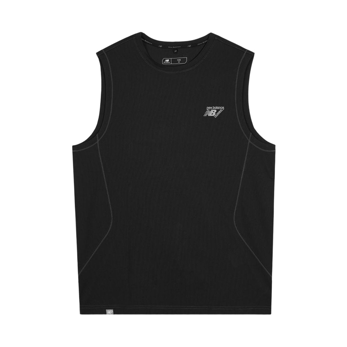 뉴발란스 RC 에어 스피드 슬리브리스 블랙(New Balance RC Air Speed Sleeveless Black)