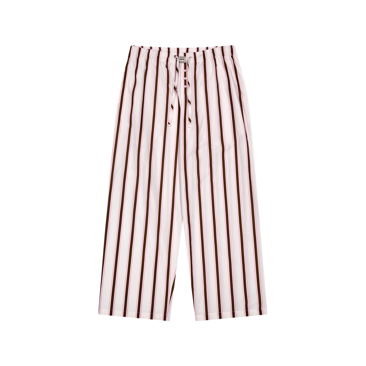 슬리피곰 핑크 브라운 와이드 파자마 세트(Sleepygom Pink Brown wide pajama set) - 4