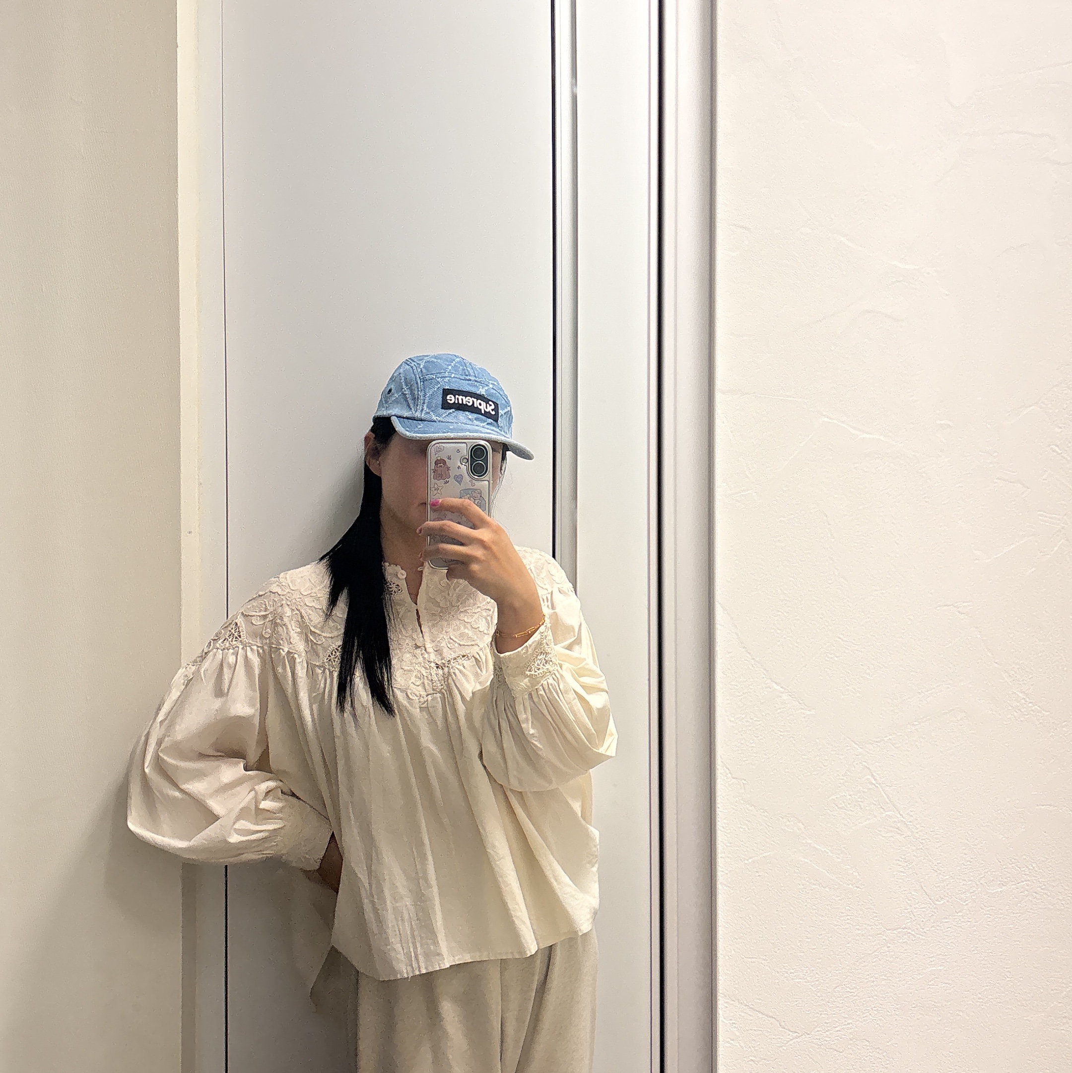 SupremePunched DenimCampCapWashed Indigo 【公式通販】
