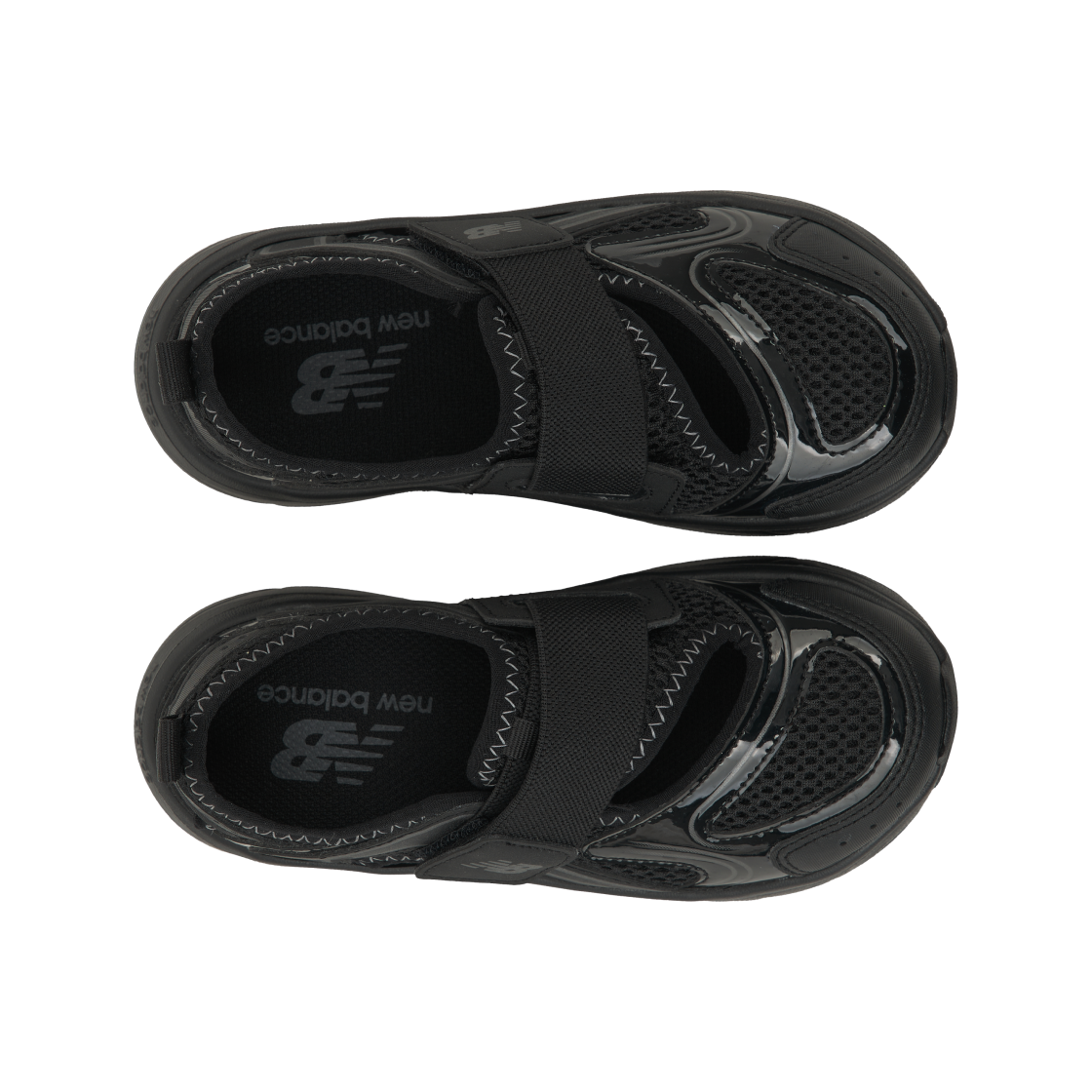 (키즈) 뉴발란스 프리들 X 샌들 제트 블랙((Kids) New Balance Freedle X Sandal Jet Black) - 5