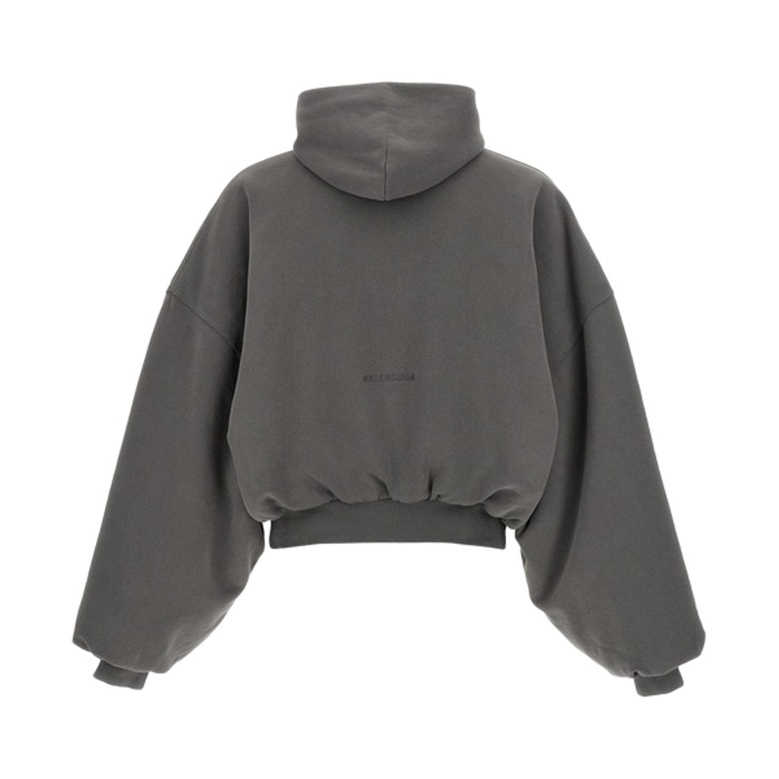 발렌시아가 휴먼 빙 라운드 집업 후드 다크 그레이(Balenciaga Human Being Round Zip-Up Hoodie Dark Grey) - 2