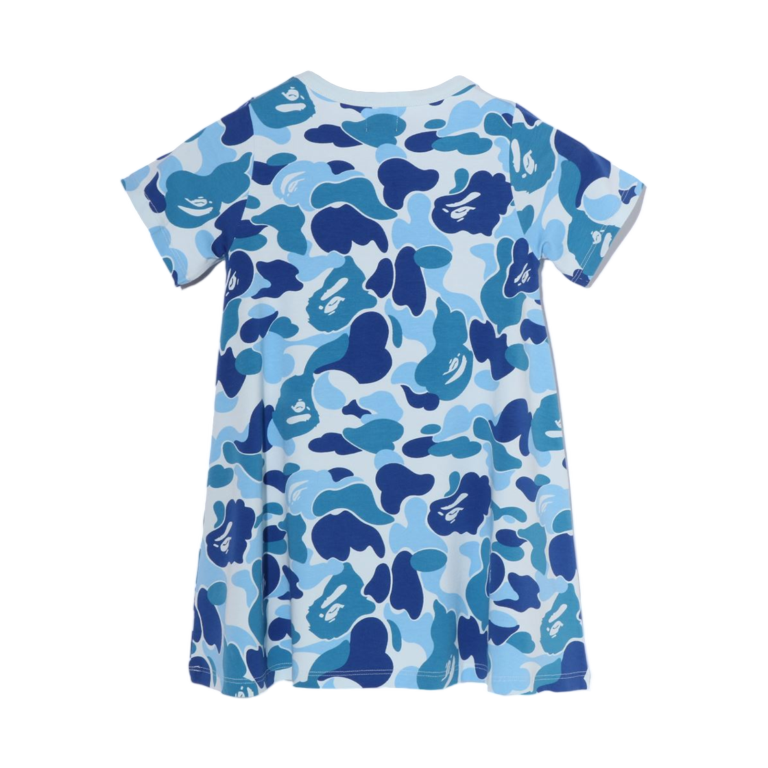 (키즈) 베이프 ABC 카모 컬리지 드레스 블루((Kids) BAPE ABC Camo College Dress Blue) - 2