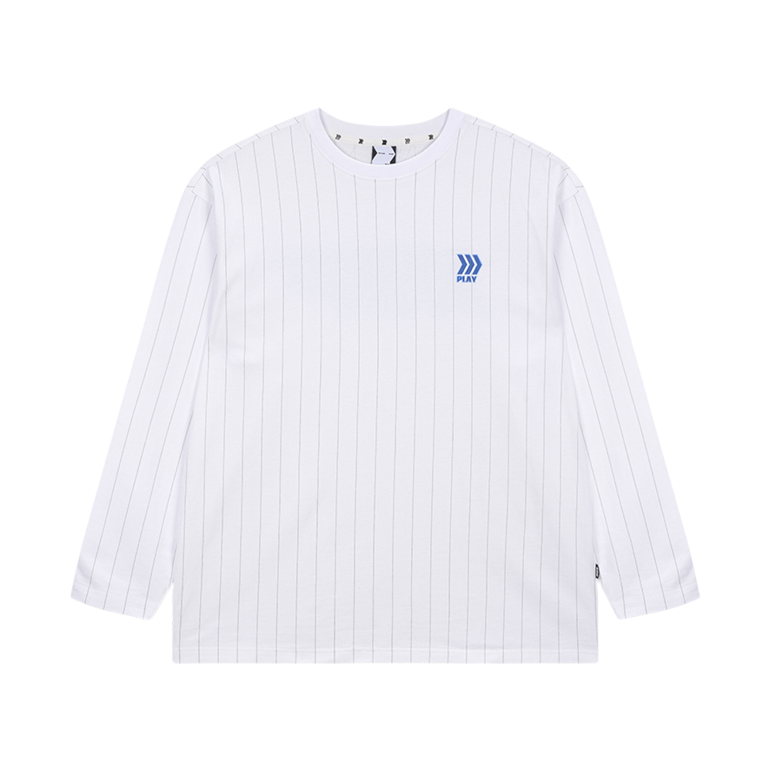 GWBFLS03 WILLBE PLAY Stripe Long Sleeve White