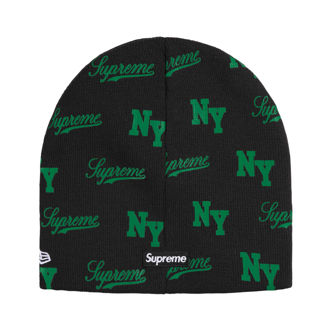 슈프림 뉴에라 모노그램 비니 블랙 - 26SS(Supreme New Era Monogram Beanie Black - 26SS) - 2