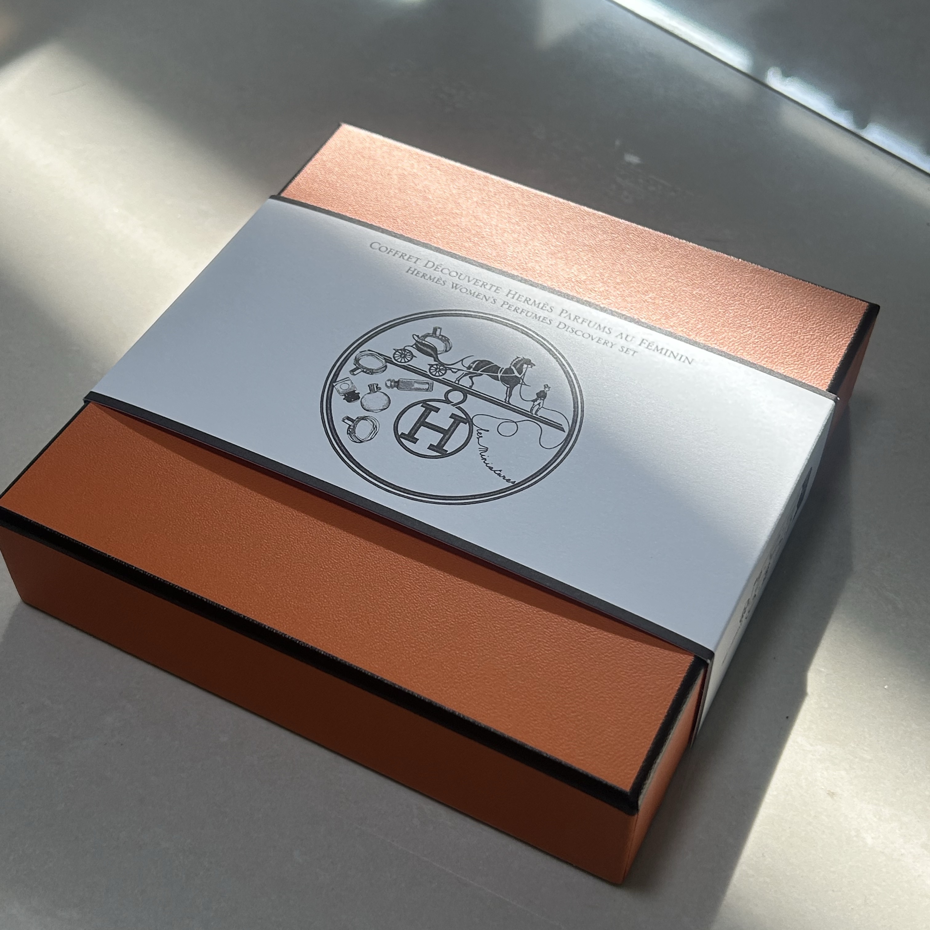 Hermes Miniatures Perfume Set 7.5ml x 4 착용 스타일 - 1