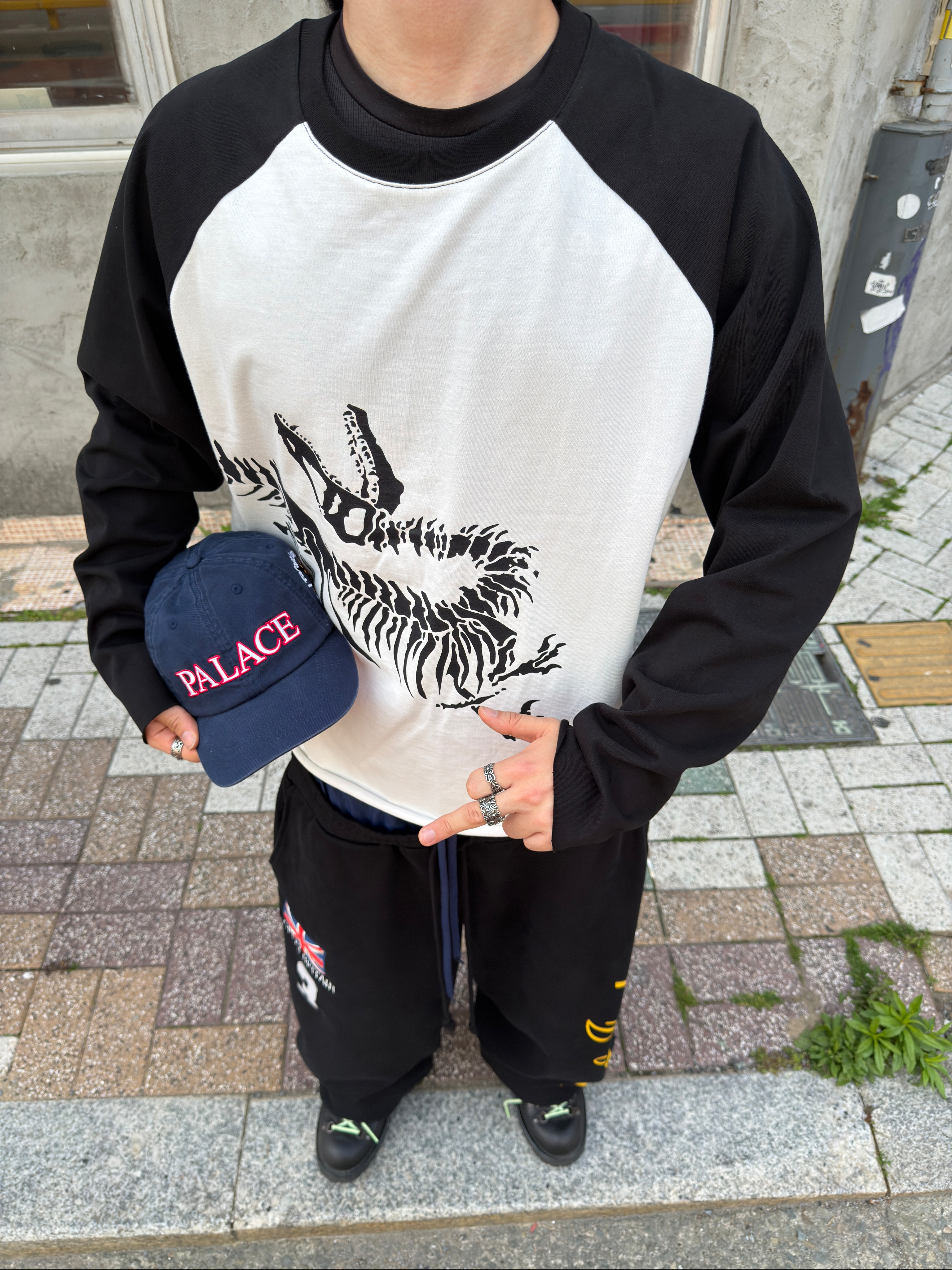 Protocol Index 3 Layered Sweatpants Black, Palace Rugby 6-Panel Navy - 25SS ์ฐฉ์ฉ ์คํ์ผ - 3