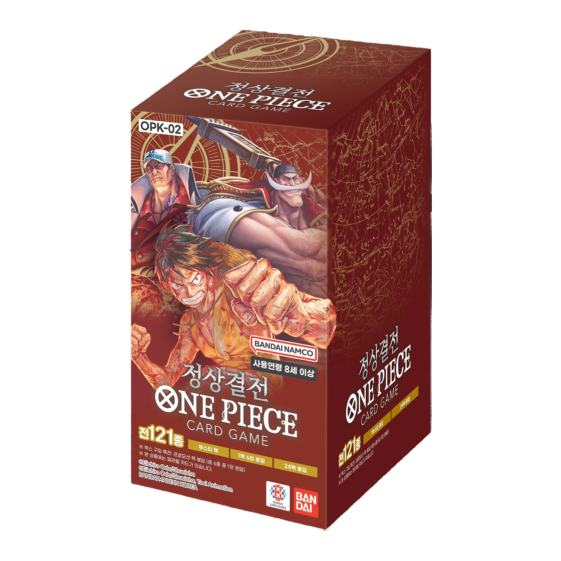 원피스 TCG OPK-03 부스터 팩 강대한 적 (24팩/한글판) 정품 안심 거래