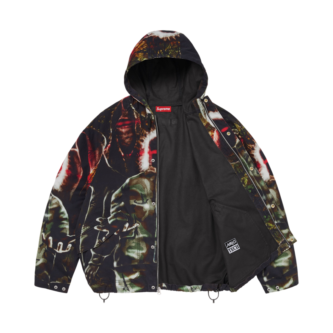 슈프림 후드 래글런 자켓 멀티컬러 - 26SS(Supreme Hooded Raglan Jacket Multicolor - 26SS) - 3