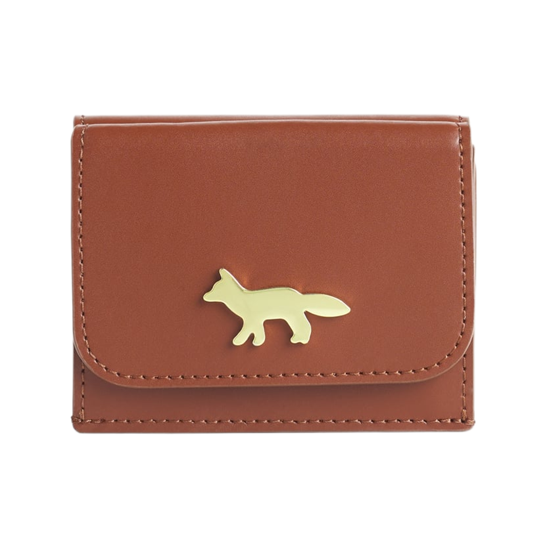 메종 키츠네 에디 컴팩트 월렛 브라운(Maison Kitsune Edie Compact Wallet Brown) - 1