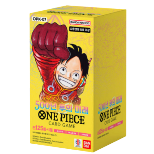 원피스 TCG OPK-07 부스터 팩 500년 후의 미래 (24팩/한글판)(One Piece TCG OPK-07 500 Years In The Future Booster Box (Pack of 24/Korean Ver.))