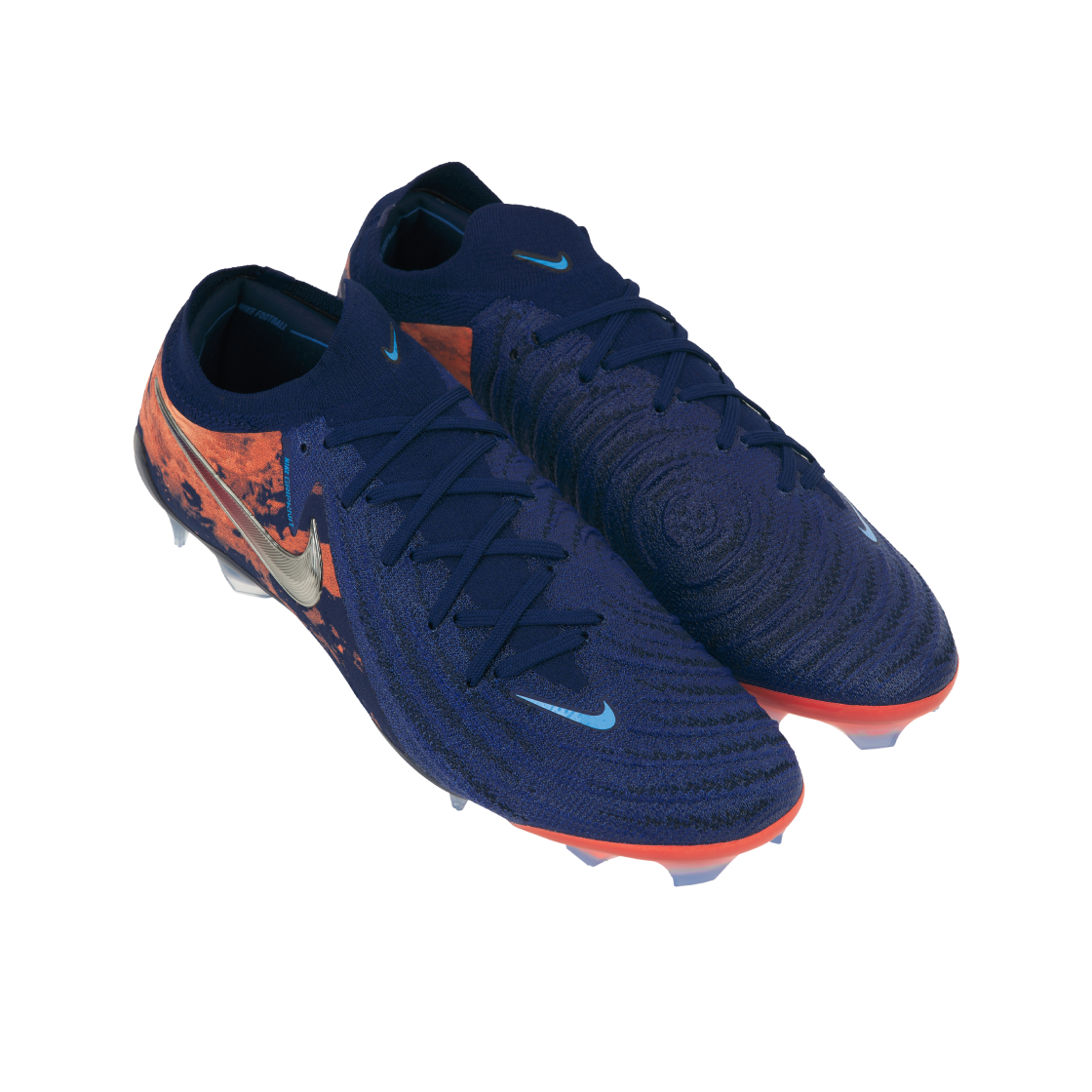 나이키 팬텀 GX 2 엘리트 엘링 홀란드 포스9 FG 블루 보이드 크롬(Nike Phantom GX 2 Elite Erling Haaland Force9 FG Blue Void Chrome) - 4