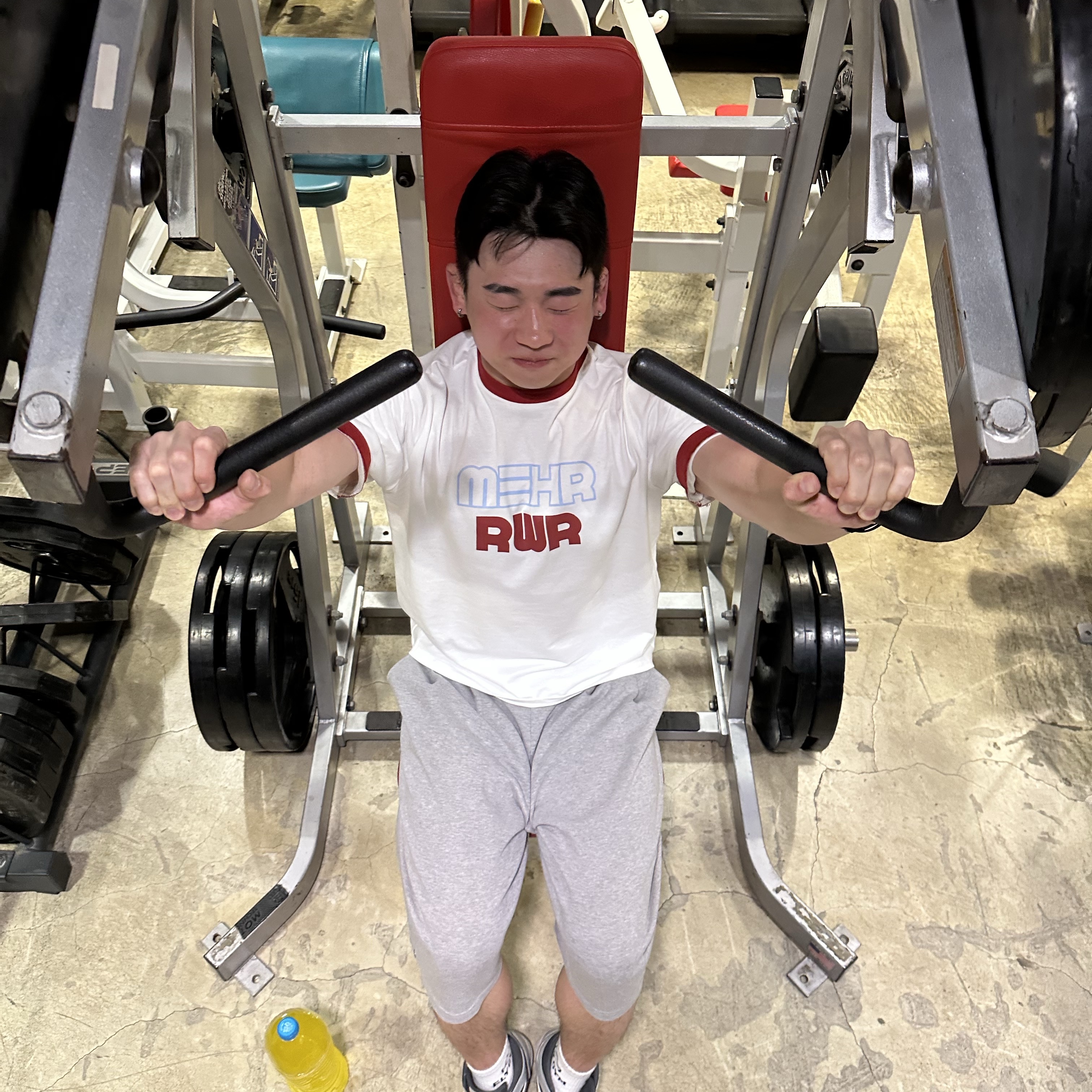 [KREAM 단독] RWR x MEHR Ringer T-Shirt White 착용 스타일 - 3