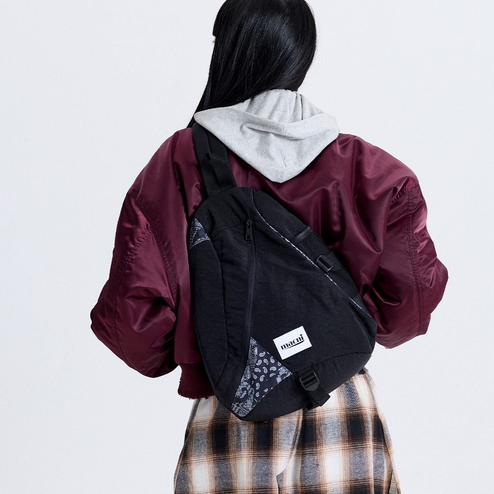 마크니 스카우트 슬링백 블랙(MACNI Scout Sling Bag Black) - 3