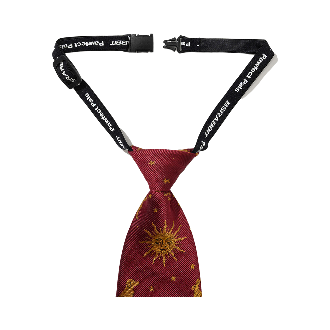 비에스래빗 펫 숏 타이 버건디(Bsrabbit Pet Short Tie Burgundy) - 4