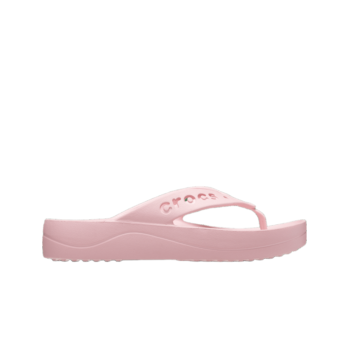 208395-606 (W) Crocs Baya Platform Flip Petal Pink