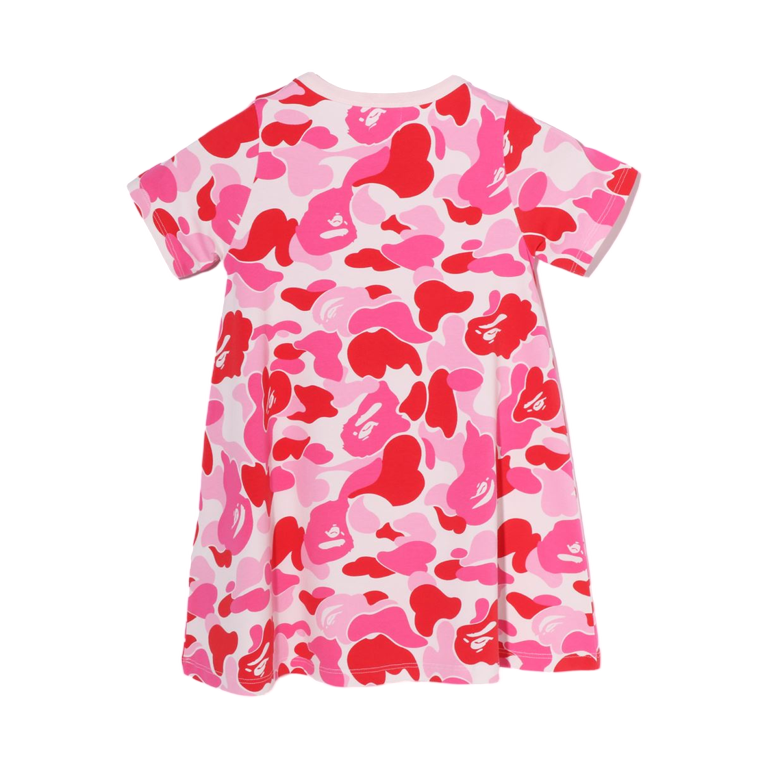 (키즈) 베이프 ABC 카모 컬리지 드레스 핑크((Kids) BAPE ABC Camo College Dress Pink) - 2