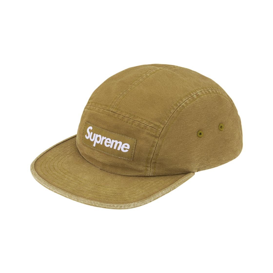 - Supreme Canvas Camp Cap Dusty Olive - 26SS