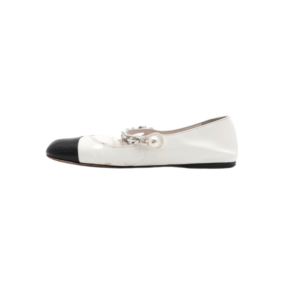 미우미우 5F653D 메리제인 페이던트 발레리나 여성 플랫슈즈aa63498(Miu Miu 5F653D Patent Mary Jane Ballerina Flats)
