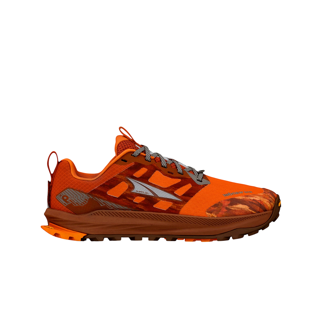 (W) 알트라 x 앤드 원더 론픽 9 다크 오렌지 브라운((W) Altra x And Wander Lone Peak 9 Dark Orange Orange)