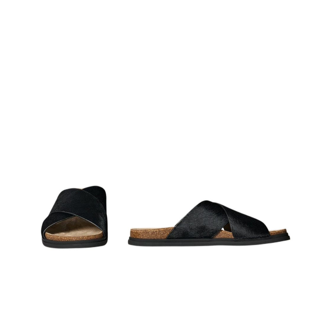 (W) 더 로우 크로스 샌들 블랙((W) The Row Cross Sandal Black) - 2