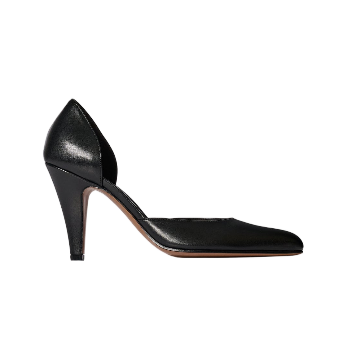 (W) 더 로우 오르넬라 도르세 펌프 블랙((W) The Row Ornella D'Orsay Pump Black)