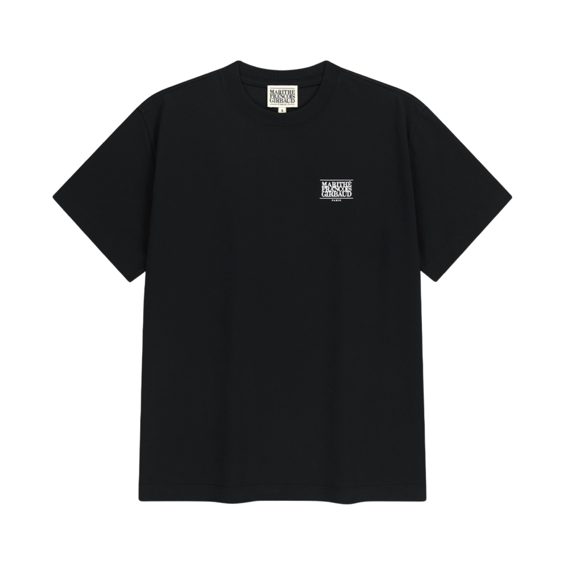 마리떼 프랑소와 저버 에어로풀 스몰 클래식 로고 티셔츠 블랙(Marithe Francois Girbaud Aerocool Small Classic Logo T-Shirt Black)