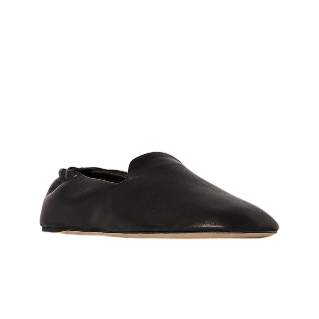(W) 더 로우 카사 슬리퍼 블랙((W) The Row Casa Slipper Black) - 3