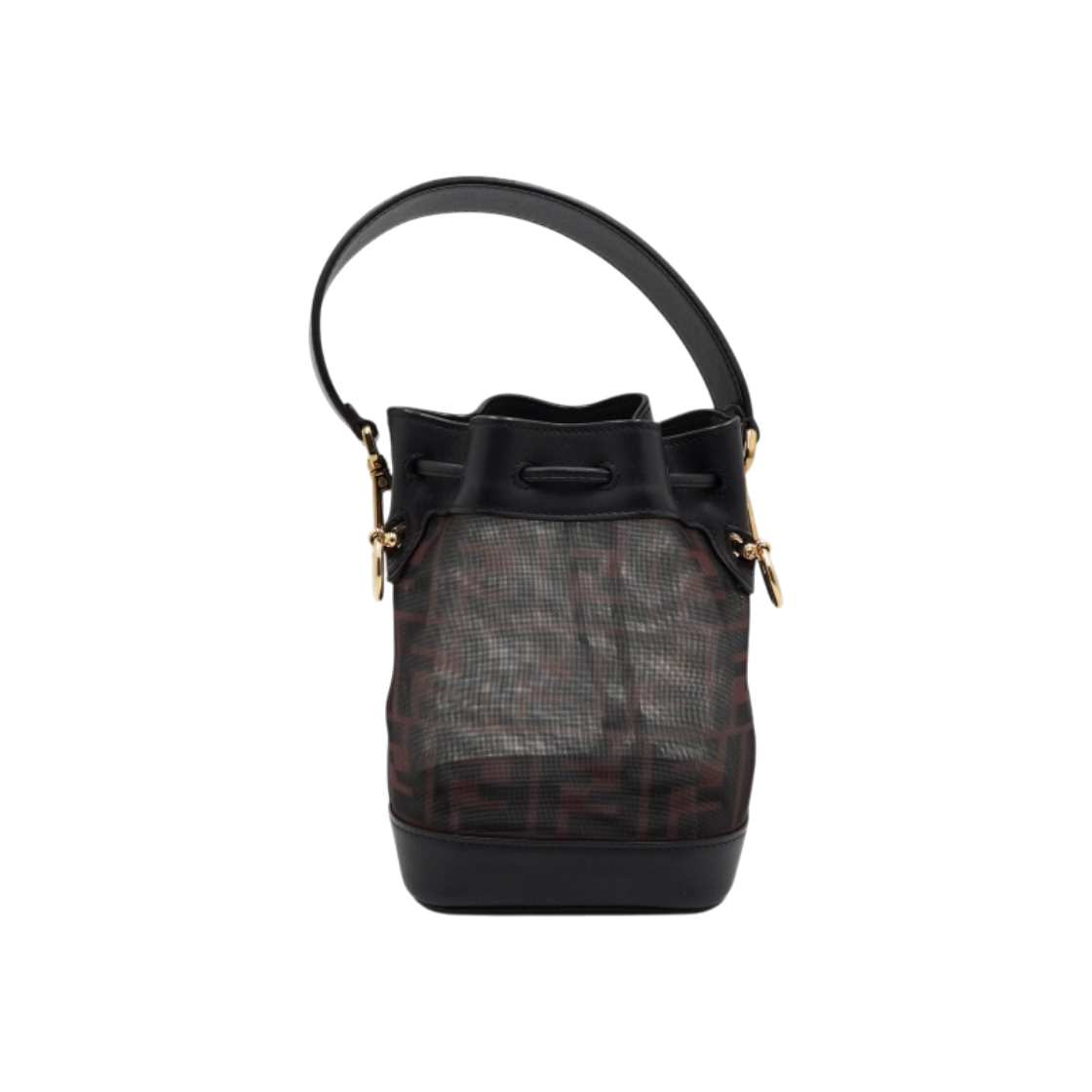 펜디 8BS010 몬트레조 드로우스트링 미니 버킷 토트백 겸 숄더백 크로스백aa63059(Fendi Montrezzo Mini Bucket Tote & Shoulder Bag)