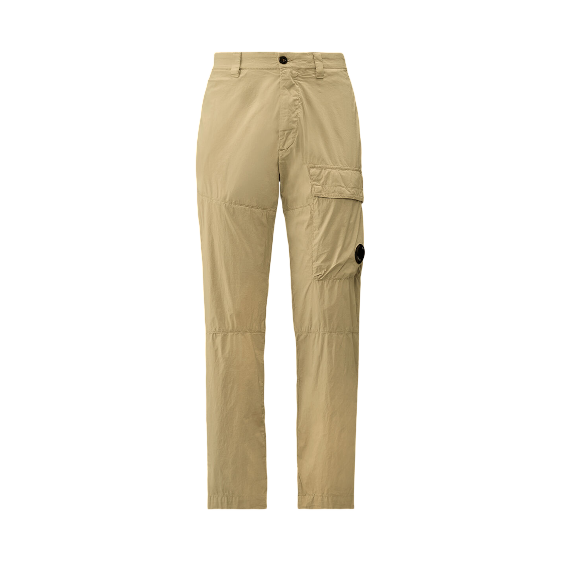 20CMPA257A006439G610 C.P. Company 50 Fili Stretch Lens Cargo Pants Moss Gray Green - 26SS
