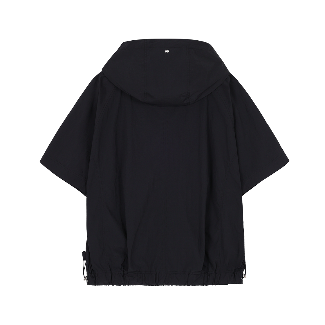 송지오 지제로 후드 하프 집업 돌먼 티셔츠 블랙(SONGZIO ZZERO Hood Half Zip-Up Dolman T Shirt Black) - 2