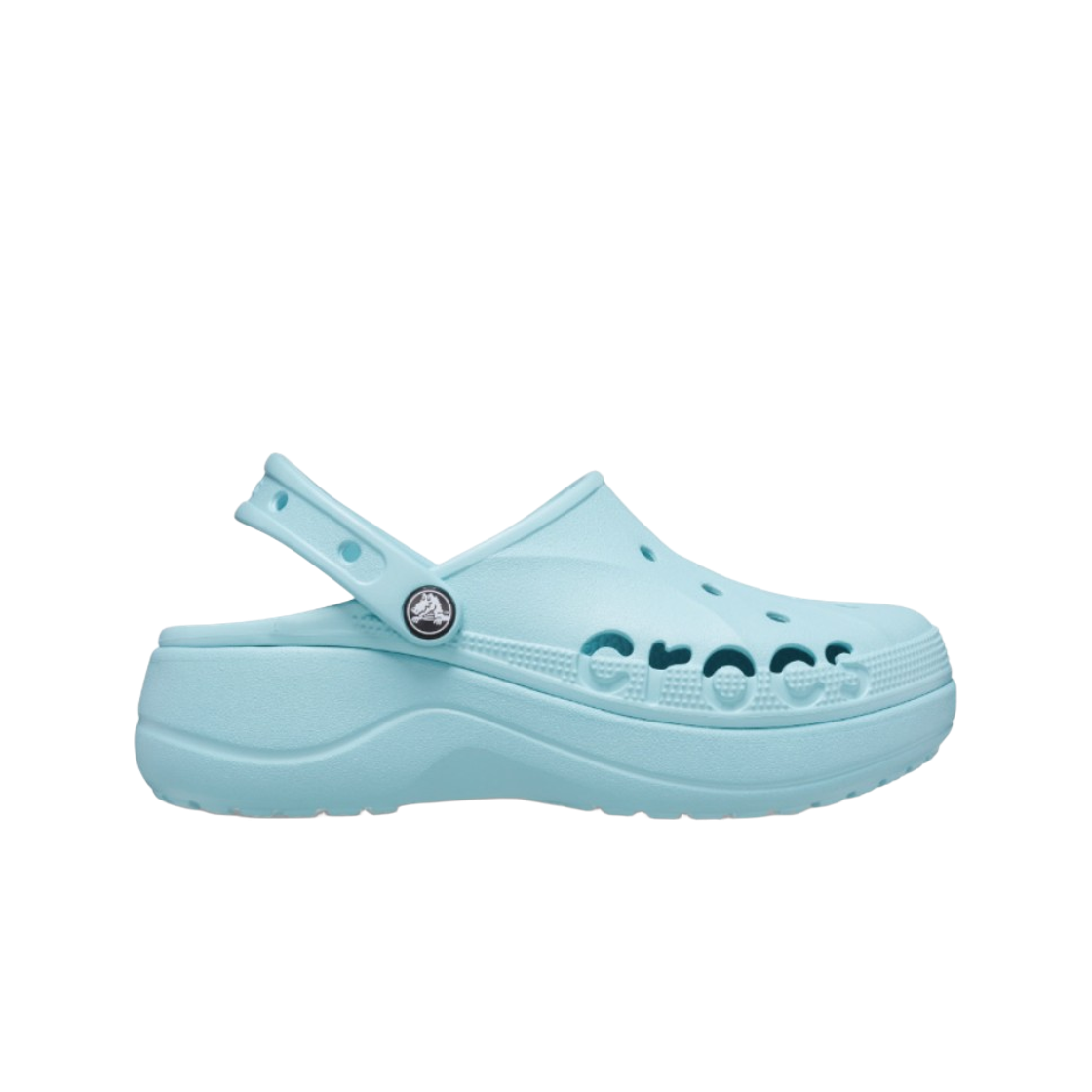 208186-4SS (W) Crocs Baya Platform Clog Pure Water
