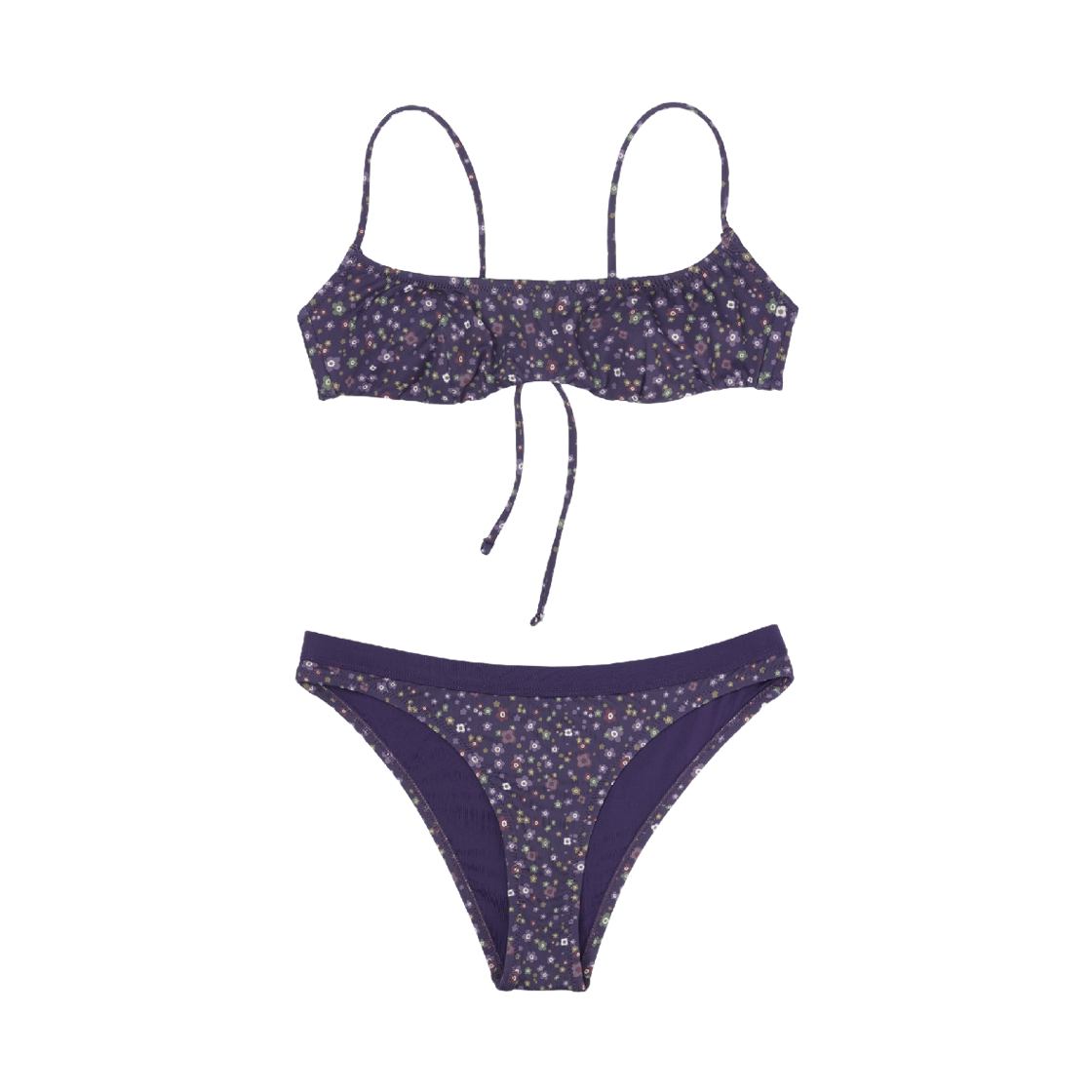 코이세이오 멀티 플로랄 비키니 퍼플(COYSEIO Multi Floral Bikini Purple)