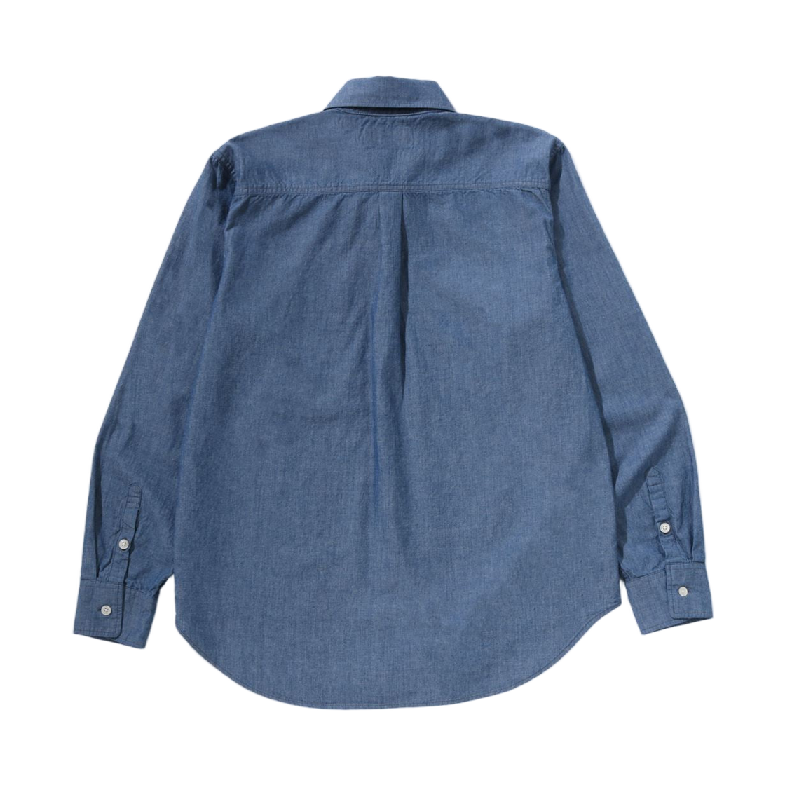 베이프 원 포인트 샴브레이 셔츠 삭스(BAPE One Point Chambray Shirt Sax) - 2