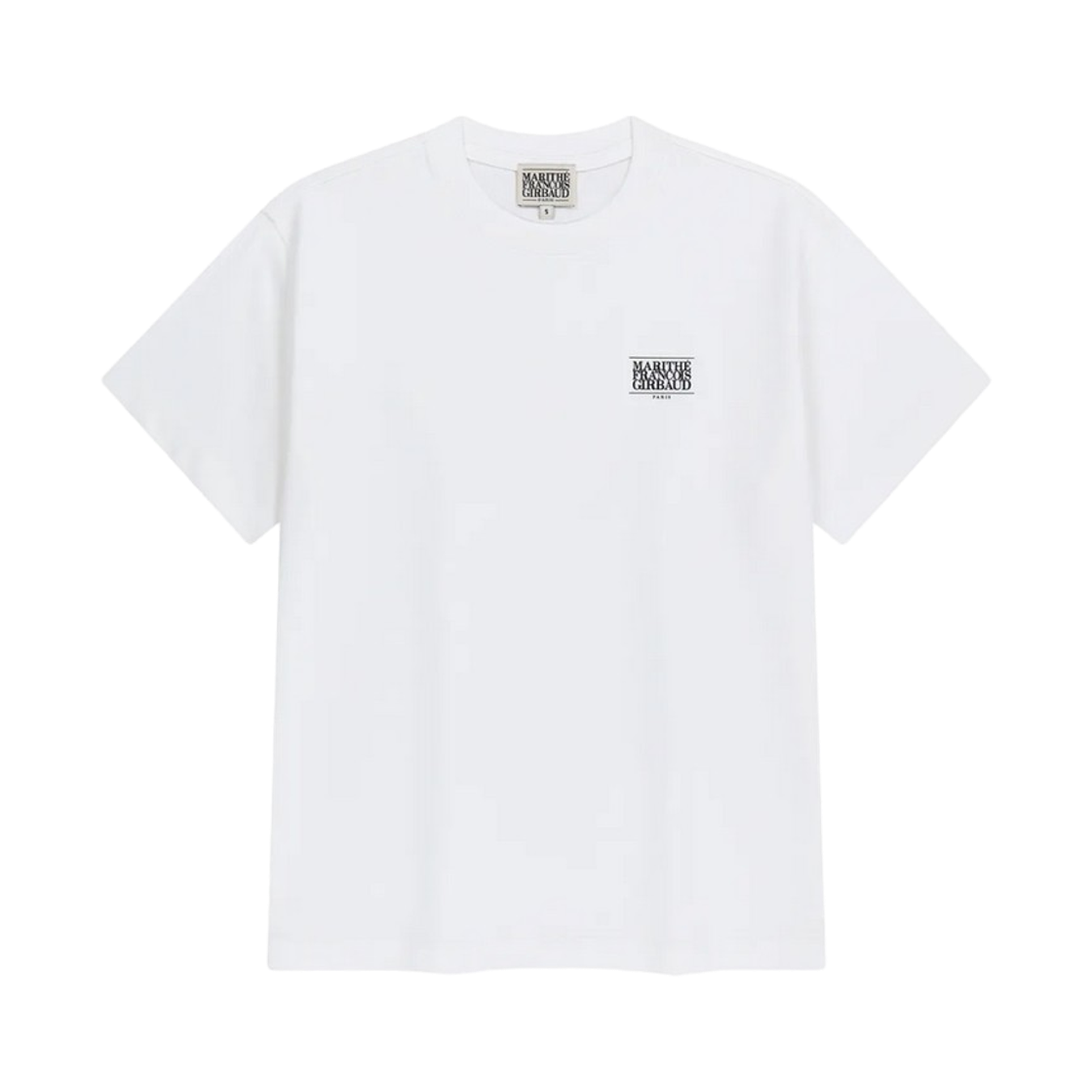 마리떼 프랑소와 저버 에어로풀 스몰 클래식 로고 티셔츠 화이트(Marithe Francois Girbaud Aerocool Small Classic Logo T-Shirt White)