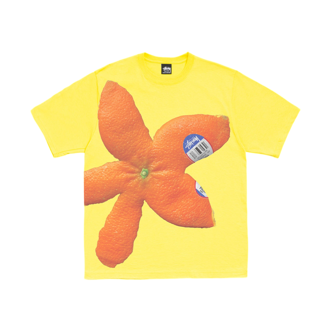1905219 Stussy Citrus T-Shirt Lemon