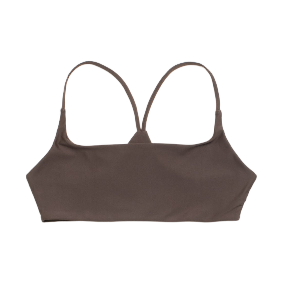 113177 Stussy Halter Bikini Top Brown