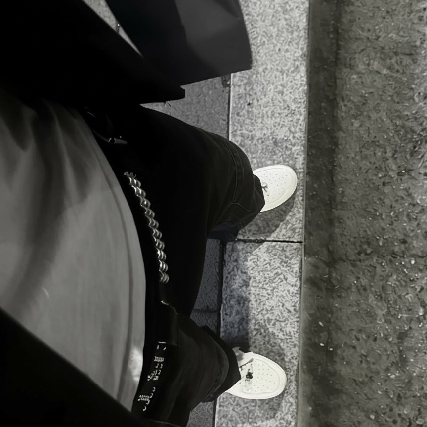DIRT NAP Dirt Never Dies Belt, BAPE Sta #1 White 착용 스타일