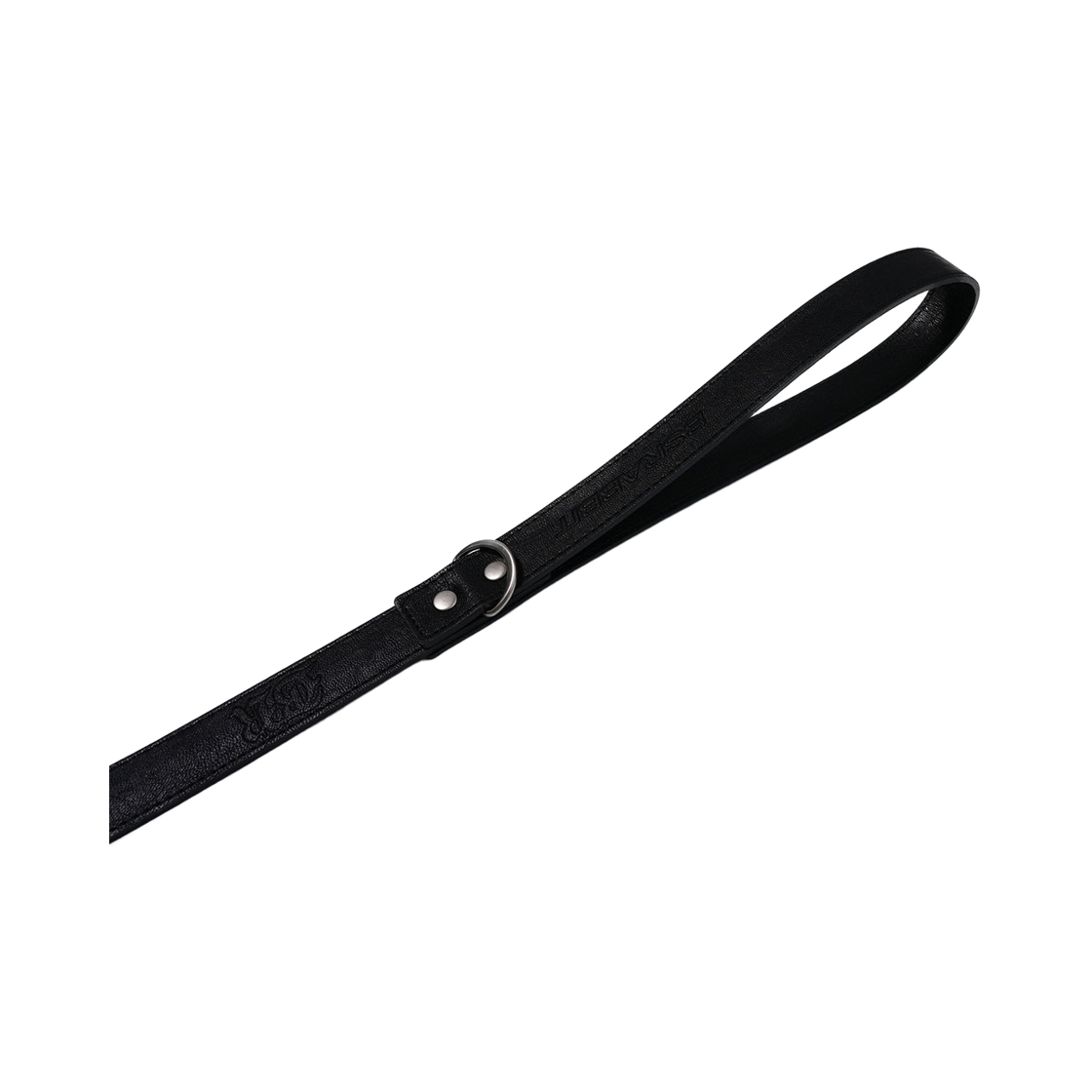 비에스래빗 시그너쳐 리벳 비건 레더 독 리쉬 블랙(Bsrabbit Signature Rivet Vegan Leather Dog Leash Black) - 5