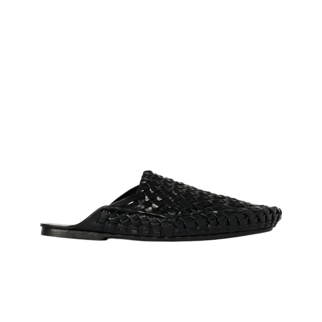 더 로우 우븐 슬립 온 슈 블랙(The Row Woven Slip On Shoe Black)